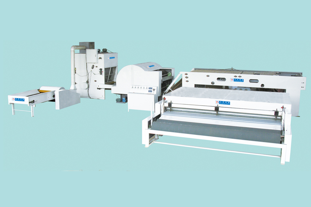 DH-850/1230型無(wú)膠棉生產(chǎn)線(xiàn) 烘箱 切邊切斷成卷